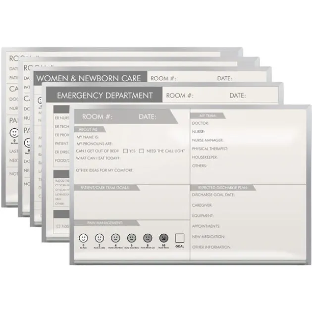 Custom Printed Magnetic Wall Mounted Dry Erase Boards