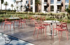 Dali Series Indoor/Outdoor Stack Chair