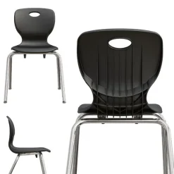 Deluxe Dry Erase Activity Table & Classic Student Chair Packages (30" x 60" Rectangle - 2 Tables & 8 Chairs)