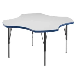 Deluxe Dry Erase Activity Table & Classic Student Chair Packages (48