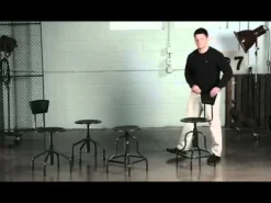 Diesel Adjustable Height Stool