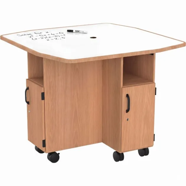 Discovery Workstation Tables with Dry Erase Tops