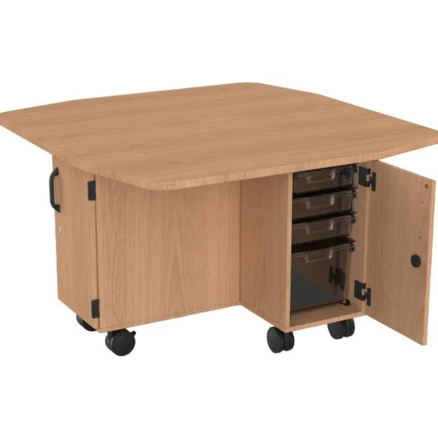 Discovery Workstation Tables with Dry Erase Tops