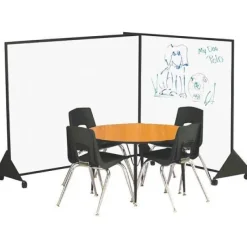 Display Divider Panels Markerboard on Both Sides
