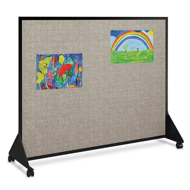 Display Divider Panels Vinyl Tackboard and White Markerboard