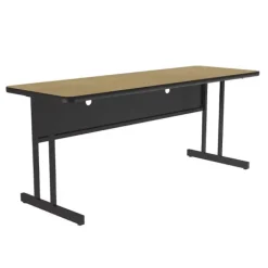 Double Pedestal Base Computer Table