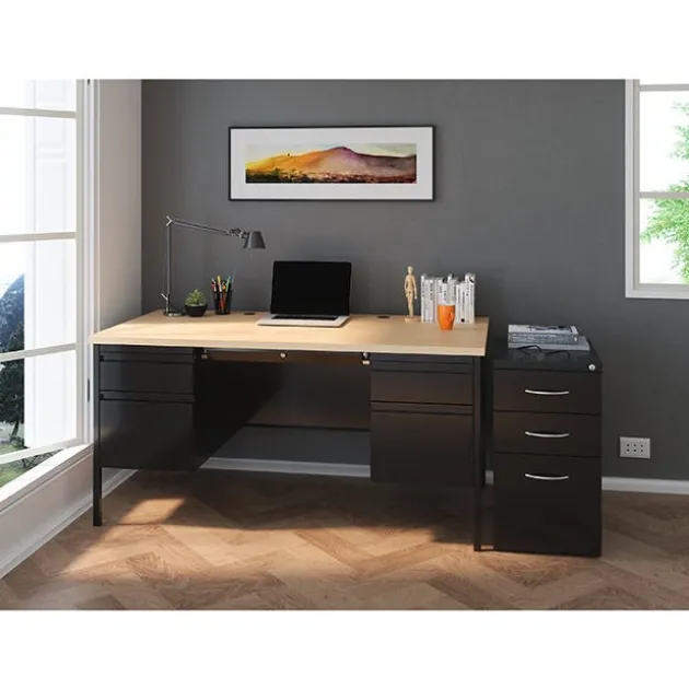 Double Pedestal Desks