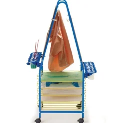 Double Sided Art Easel w/ Drying Rack and Tub Storage