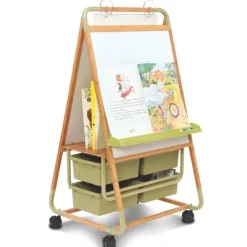 Double Sided Bamboo Teaching Easel