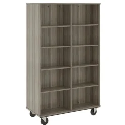 Double Sided Jumbo Mobile Bookshelf