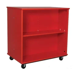 Double Sided Mobile Bookcase (36" W x 23" D x 36" H)