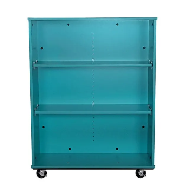 Double Sided Mobile Bookcase (36" W x 23" D x 48" H)