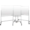 Double-Sided Mobile Magnetic Glass Marker Boards