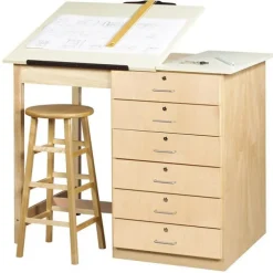 Drawer Base Drafting Tables