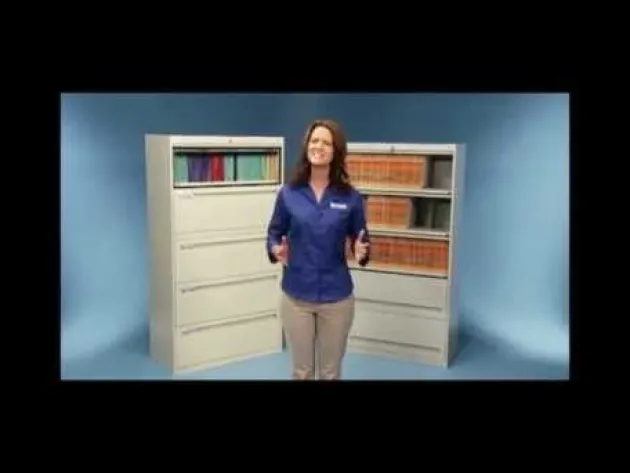 5 Drawer Lateral File Cabinet w/ Top Front Retractable Drawer