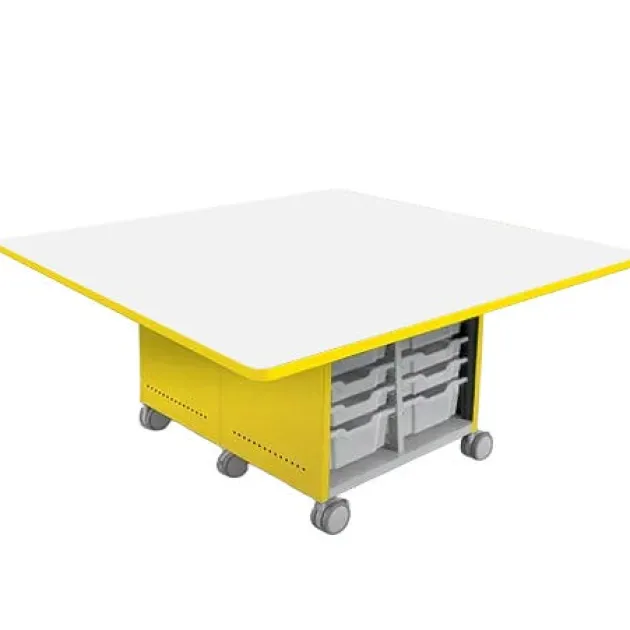 Dry Erase Compass Island Square Cabinet - 29"H
