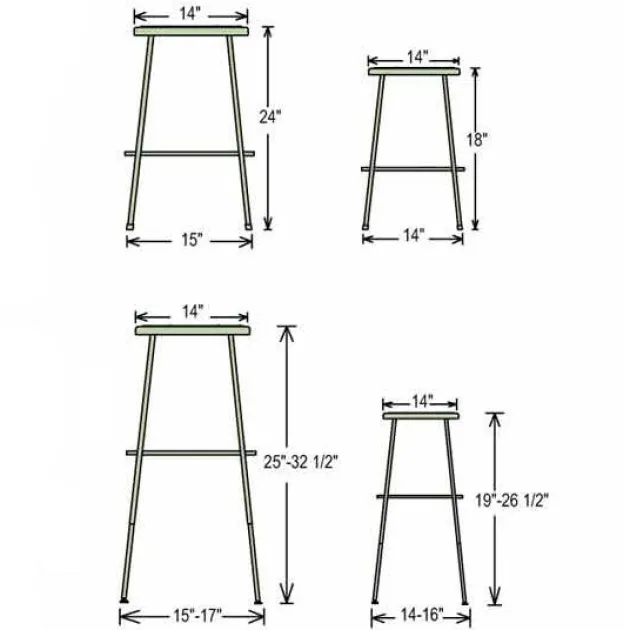 Dry Erase Height Adjustable Table (30'' x 72'') with 6 Black Frame Stools