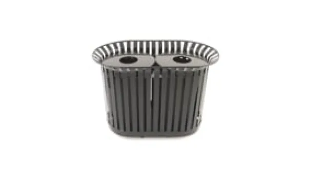 Dual Lexington Waste Receptacle