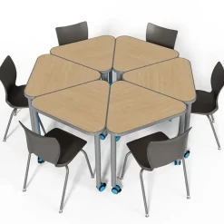 Elemental Triangle Student Desks