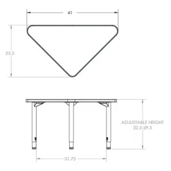 Elemental Wing Student Desk