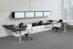 Elements Pneumatic Sit-Stand Desk Suite