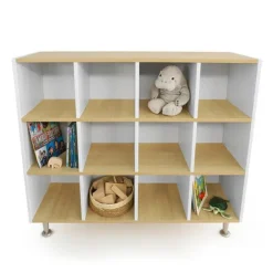 elevatED 12-Cubby Backpack Storage Cabinet