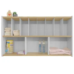 elevatED Wall Mount Diaper Supplies Organizer