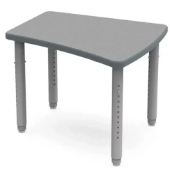 ELO OnVoy Arcadia Jr. Student Desk w/ Round Adjustable Legs