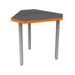 ELO OnVoy Mini Diamond Student Desk w/ Push-Pin Adjustable Round Legs
