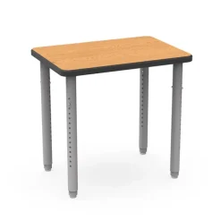 ELO OnVoy Plymouth Student Desk w/ Push-Pin Adjustable Round Legs