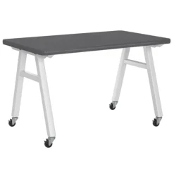 Epoxy Resin Top A-Frame Table (60'' W x 42'' D x 36'' H)