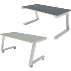 ESTO Fixed Height Two-Student Team Tables w/ FENIX Top & Sealed Edge