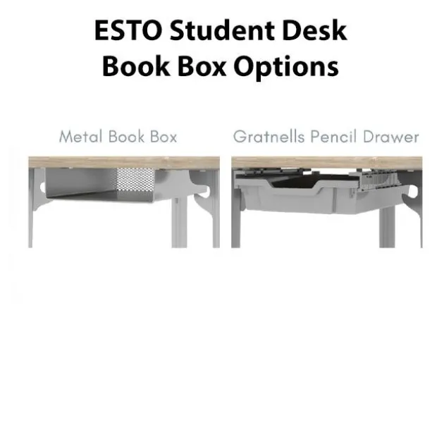 ESTO Rectangle 25-Pack Student Desks