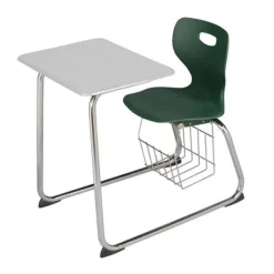 Euroflex Dual Entry Combo Desks w/ Book Basket