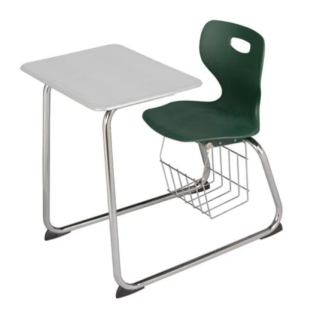 Euroflex Dual Entry Combo Desks w/ Book Basket
