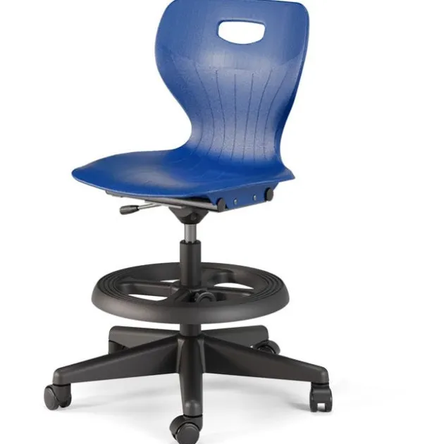 Euroflex Lab Chair w/ Gas Lift & Foot Ring