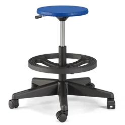 Euroflex Lab Stool w/ Foot Ring & Gas Lift