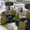 Eve Banquette High Back Reception Seating by High Point