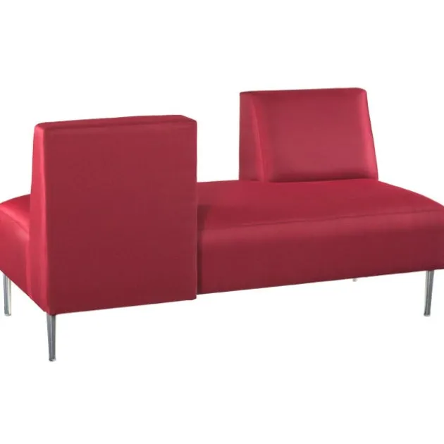 Eve Reception Sofa Bench with Opposing Backs by High Point