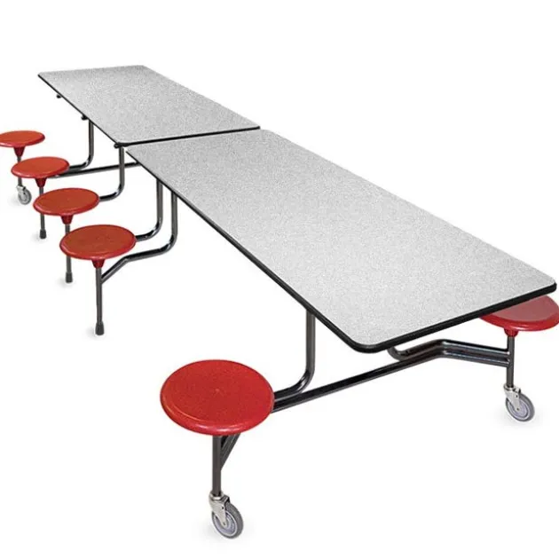 Executive ADA Cafeteria Tables w/12 Round Stools