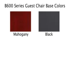 Executive Series Caressoft Box Arm Guest Chair