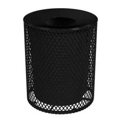 Expanded Metal Trash Receptacle (32 Gallon)
