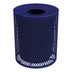 Expanded Metal Trash Receptacle (32 Gallon)