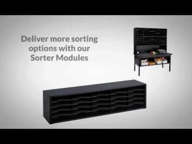 E-Z Sort Mailroom Furniture by Safco