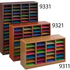 E-Z Stor Wood Literature Organizer by SAFCO