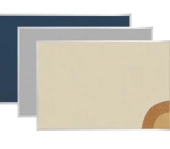 Fabric Cork-Plate Tackboards