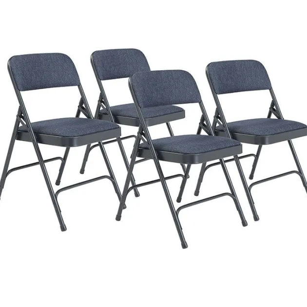 Fabric Folding Chairs Model 2200 (4 Pack)