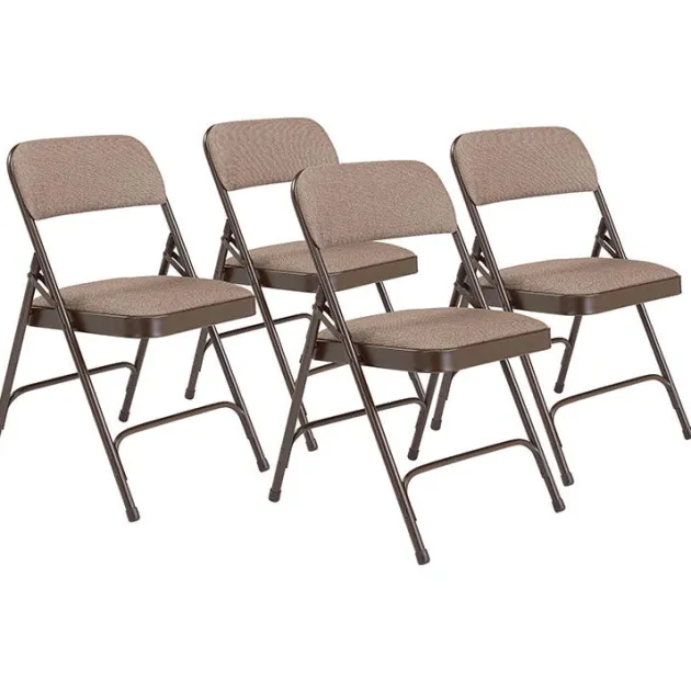 Fabric Folding Chairs Model 2200 (4 Pack)