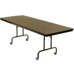Fixed Height Folding Mobile Tables