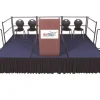 Fixed Height Stage Sets w/ Carpet Surface